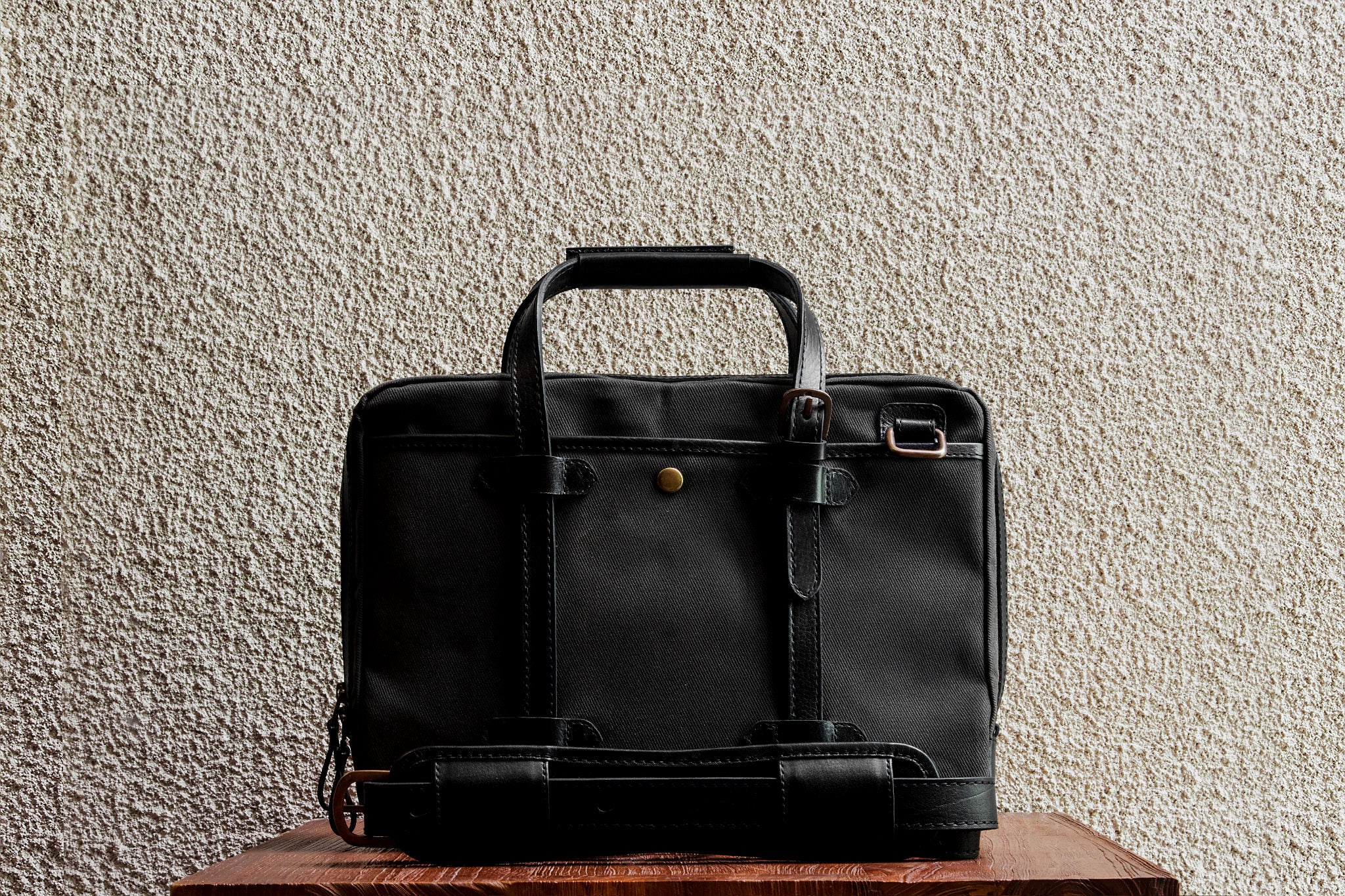 C.O. 13/Black - Waxed Twill - 3 Weeks Preorder