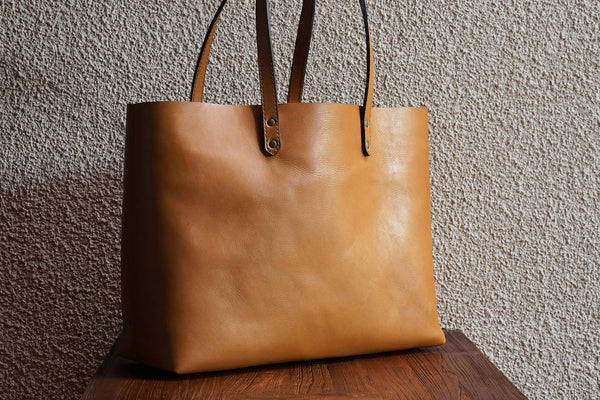 Wide Tote/Sand
