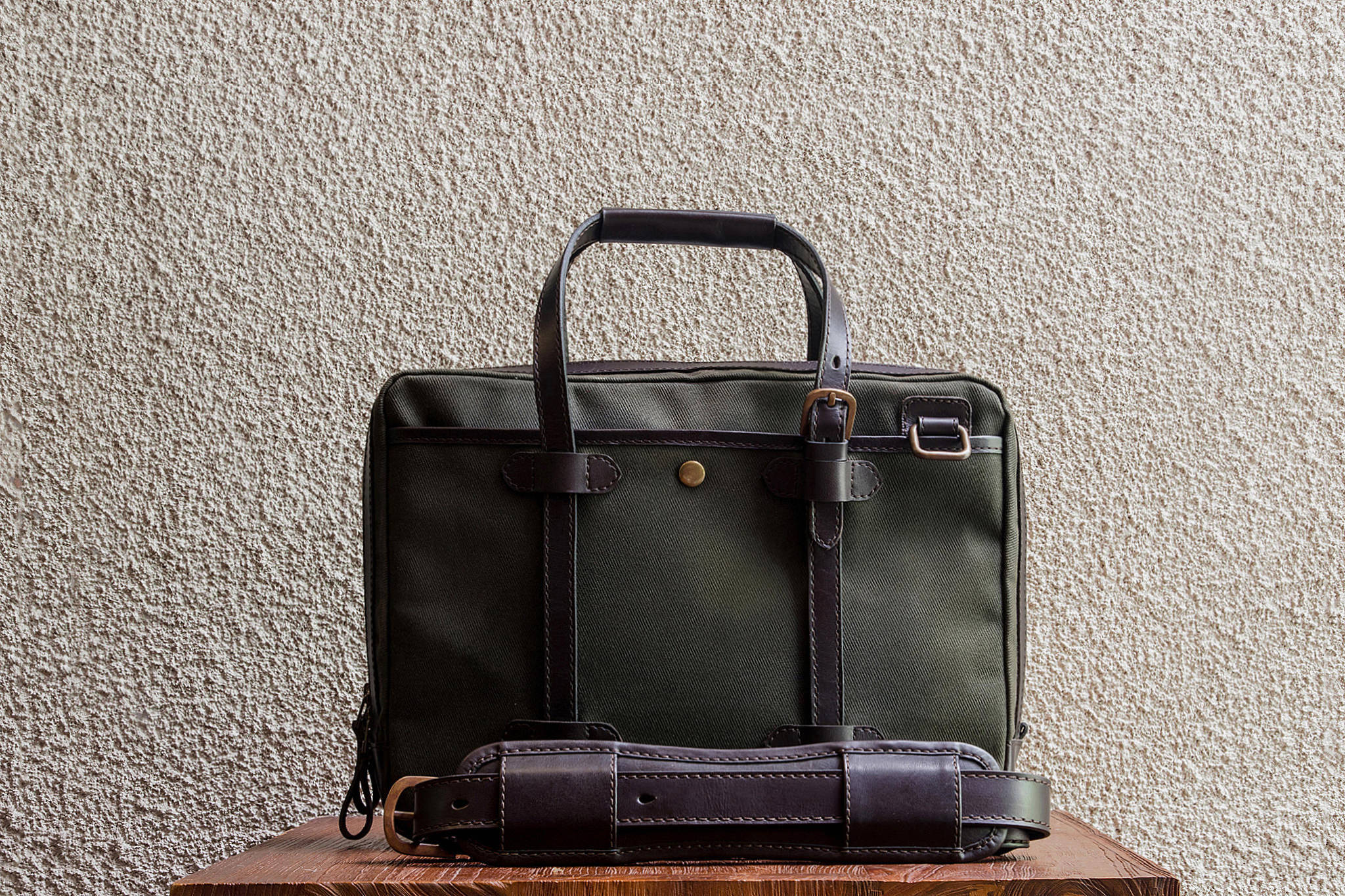 C.O. 13/Olive - Waxed Twill