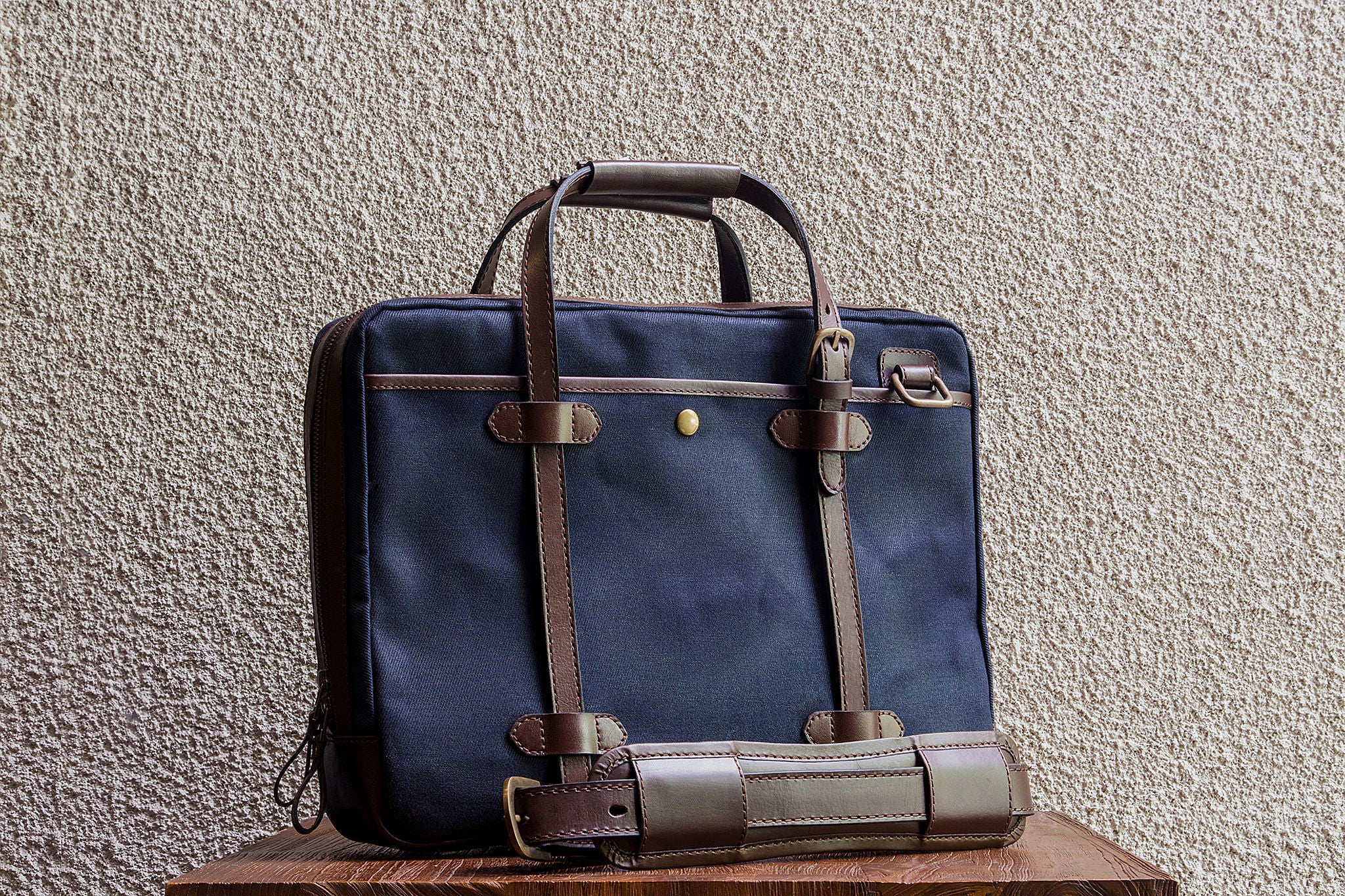 C.O. 15/Navy - Waxed Twill