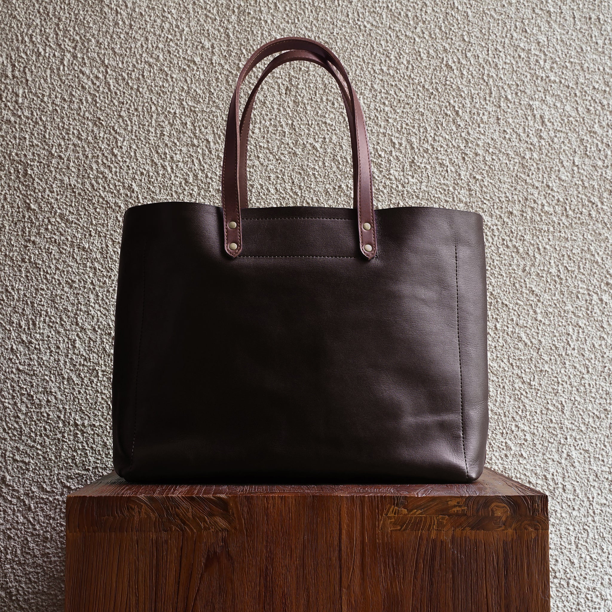 Wide Tote/Espresso