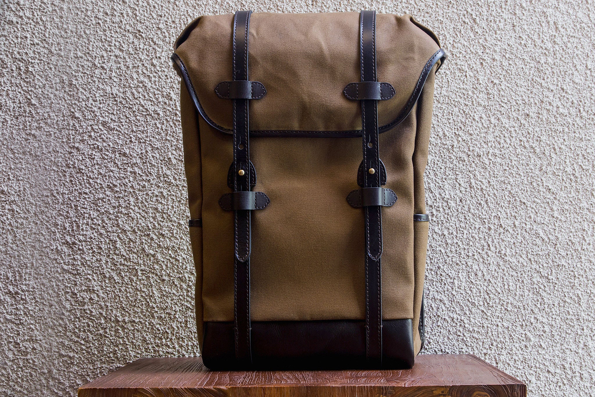 Daypack/Mocca - Waxed Twill