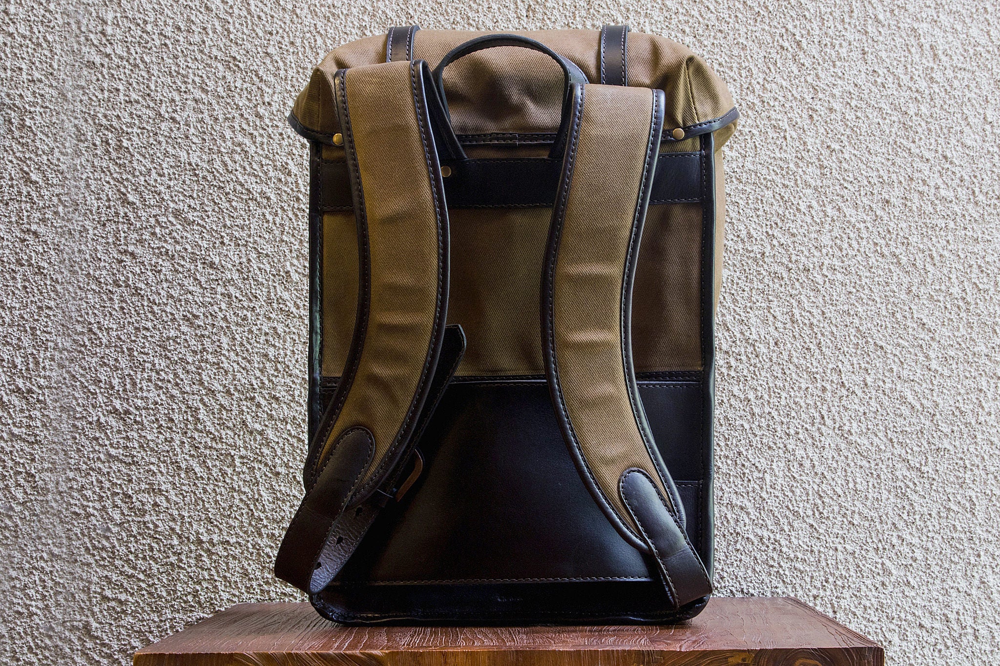 Daypack/Mocca - Waxed Twill