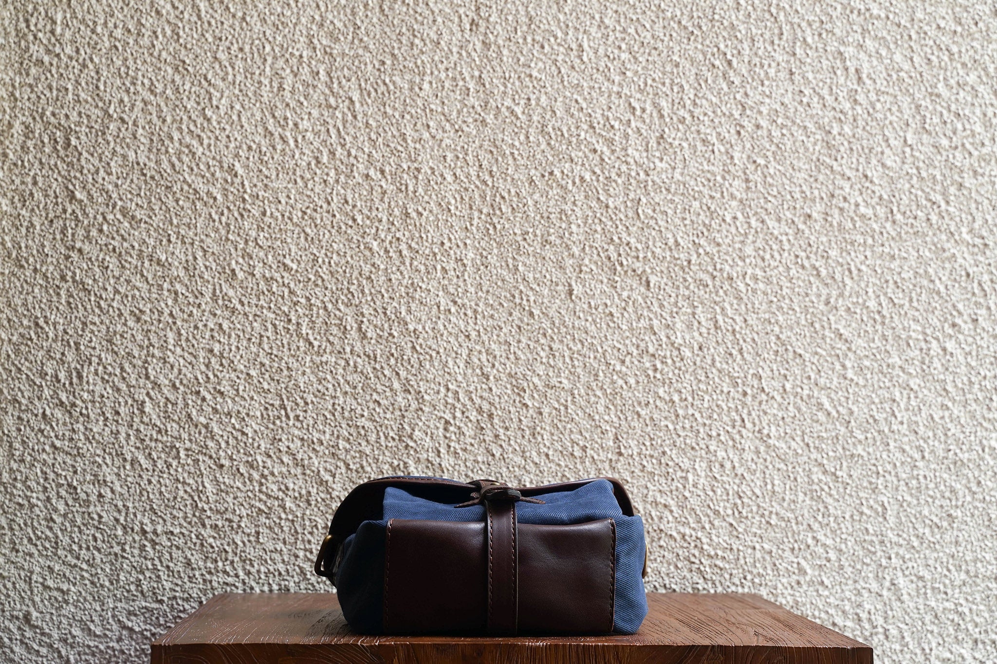 F.C. 7/Navy - Waxed Twill