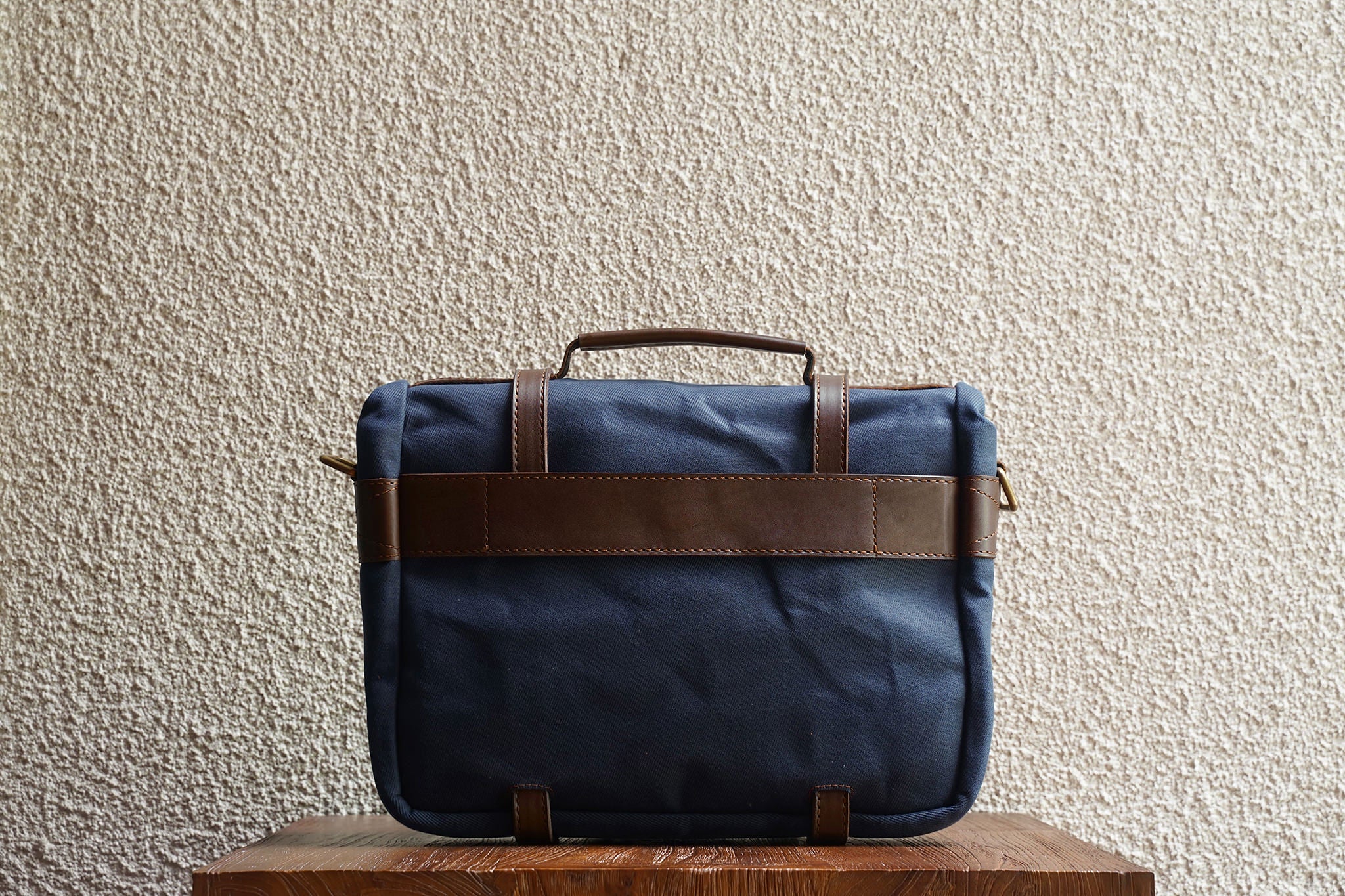 Rana 13/Navy - Waxed Twill