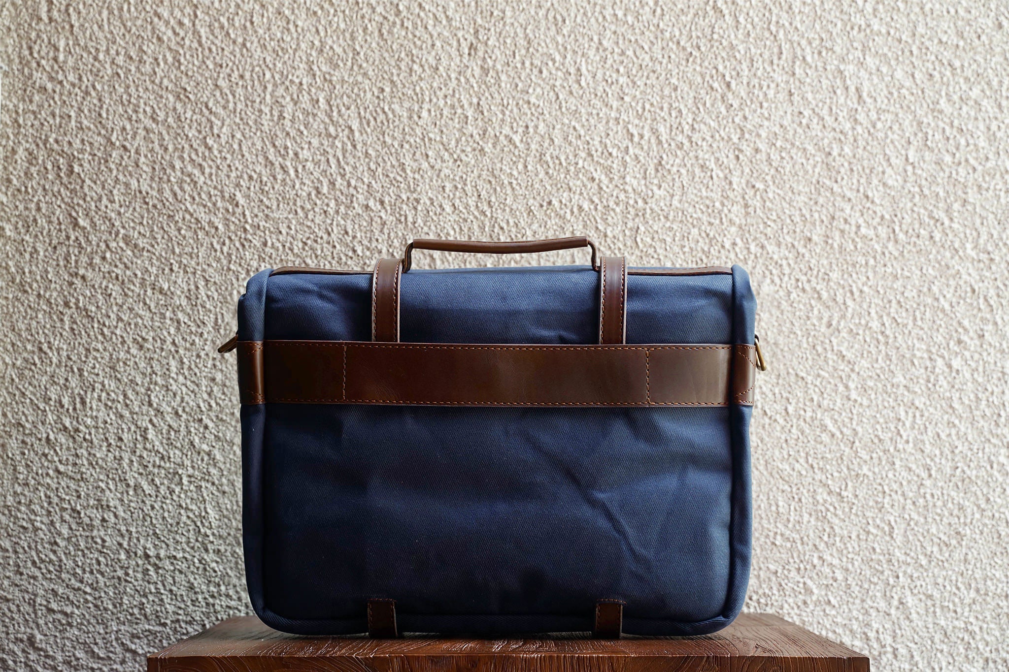 Rana 15/Navy - Waxed Twill