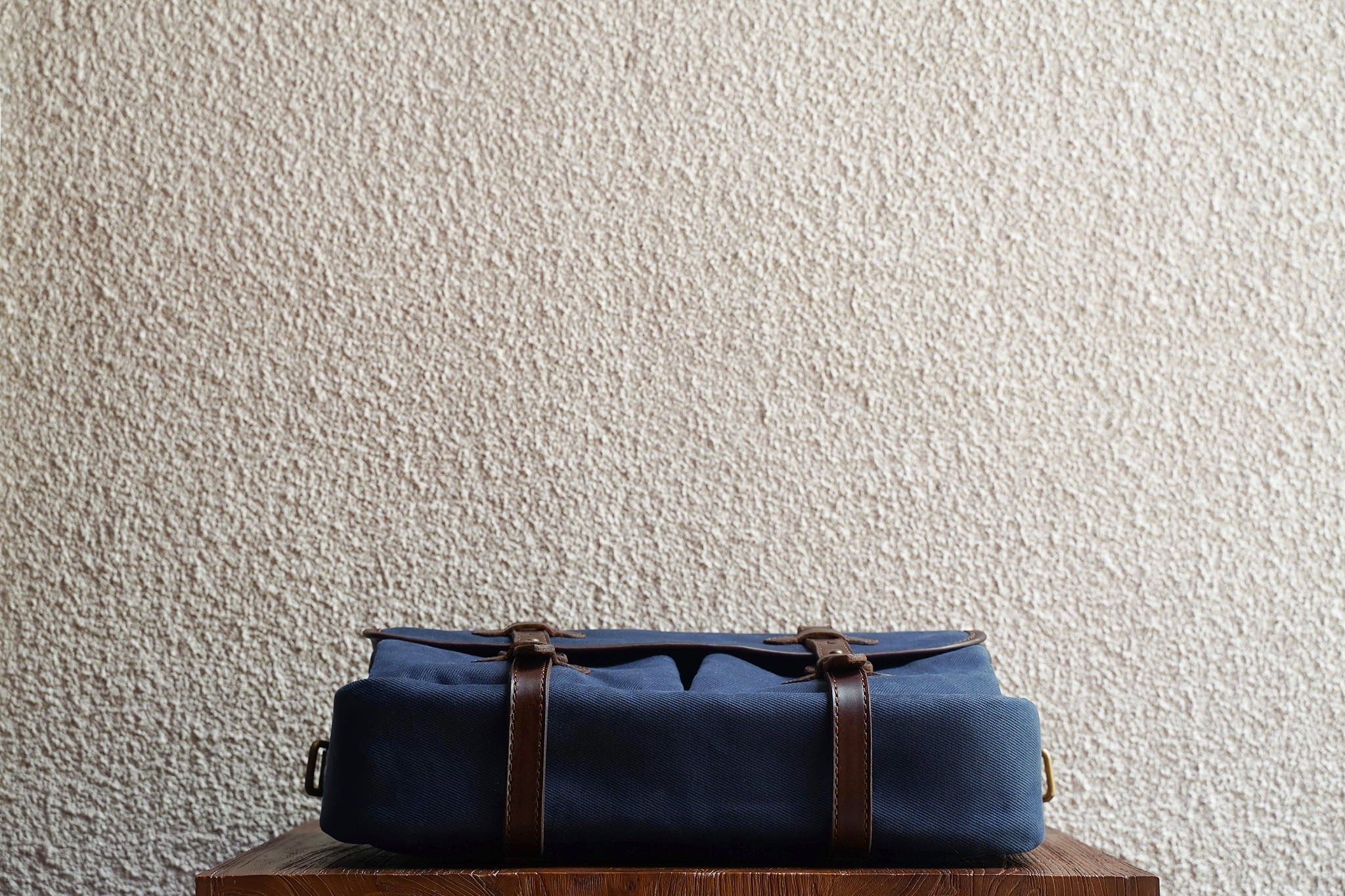 Rana 15/Navy - Waxed Twill